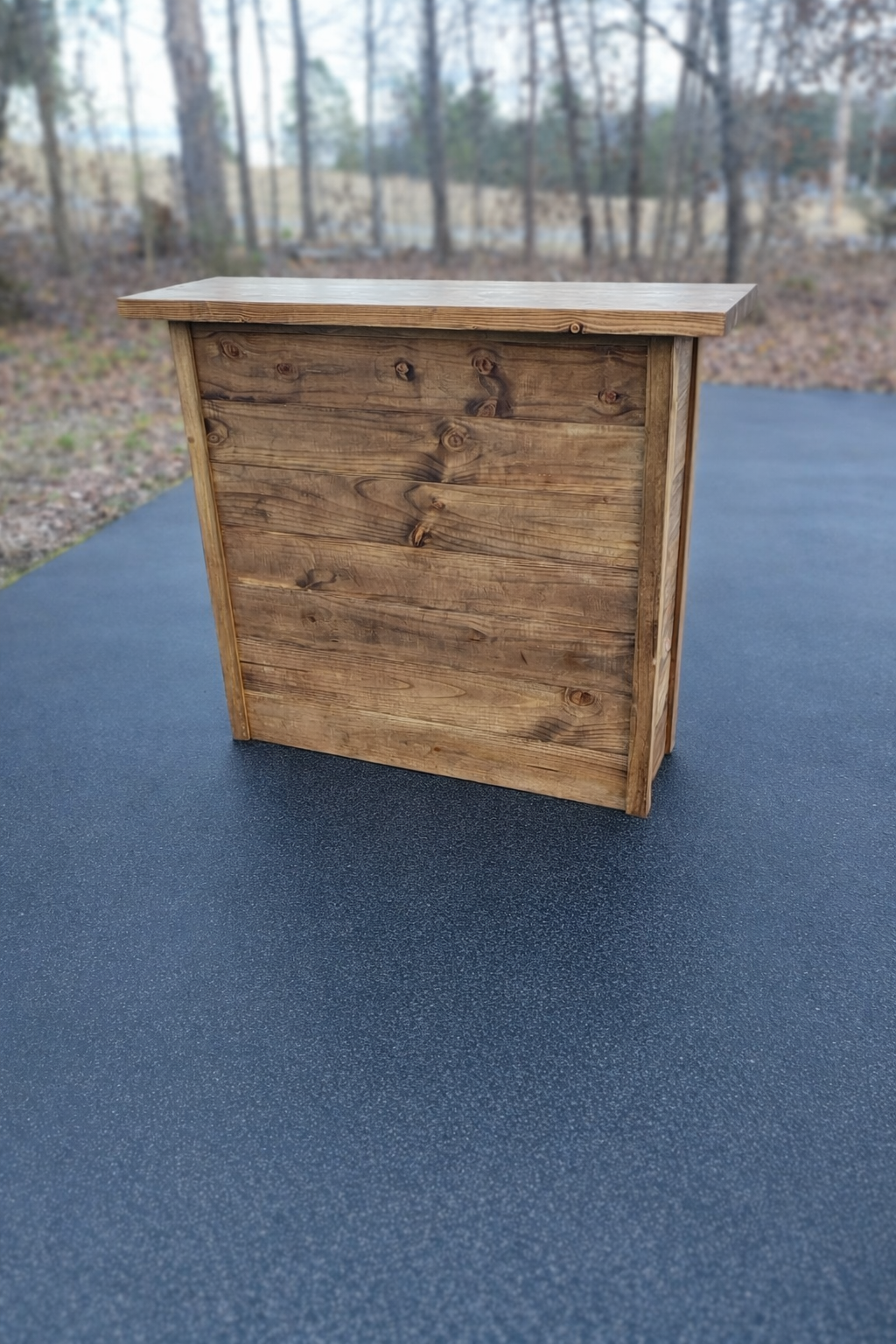 4ft Collapsible Bar (Rustic Brown)