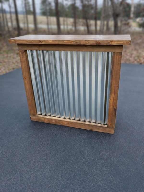 4ft Collapsible Bar (Rustic Brown Ironclad)